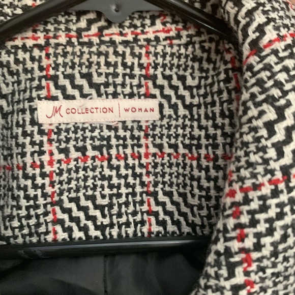 JM Collection Tweed Women Jacket - Picture 3 of 3